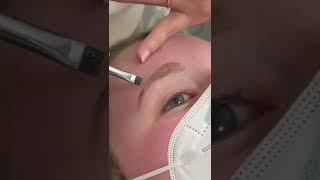 Ever seen a Brow tint & shape?  #browtint #browshape #eyebrows #eyebrowtint #vlog #adayinmylife