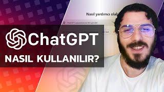 ChatGPT Nasıl Kullanılır? Örneklerle ChatGPT Kullanım Alanları