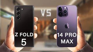 Samsung Galaxy Z Fold 5 Vs iPhone 14 Pro Max