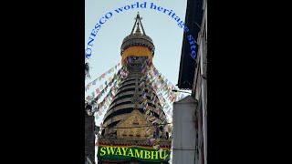 The UNESCO world heritage site Swayambhu