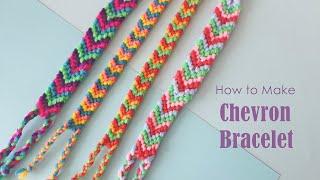 How to Make Friendship Bracelets | DIY Chevron Friendship Bracelet | Easy Chevron Bracelet Tutorial