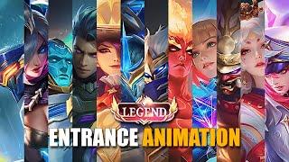 ALL LEGEND SKIN ENTRANCE ANIMATION 2024 • MOBILE LEGENDS