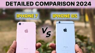 iPhone 7 VS iPhone 6S Detailed Comparison in 2024| Cameras - PUBG - Battery ️…