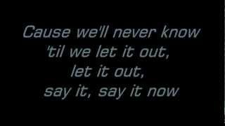 The Afters- Say it now