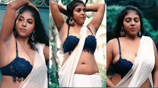 Unique village food | Hot photoshoot | Roohi roy | Saree Beauty | nandini nayek | saree fashion #01