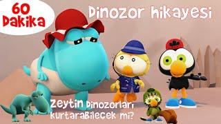 60 DAKİKA ÇİZGİ FİLM #37 - Dinozorlara merhaba!  | TRT Çocuk - Disney Channel