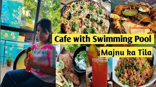 First Pool Cafe in Delhi || Tibetan Streets Majnu Ka Tila || Just ₹ 300/- only 