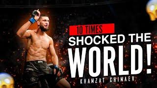 TOP 10 Times Khamzat Chimaev SHOCKED The World