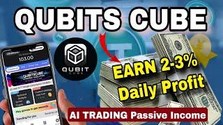 QUBITSCUBE REVIEW (EARN 3.1% DAILY?)| Defi Passive Income On Ai Trading | QubitsCube crypto Project