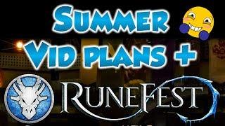 Teh Proez's summer plans and RuneFest build-up!