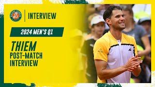 Thiem Q1 post-match interview | Roland-Garros 2024