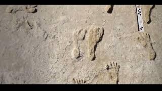 Ancient people | 23000 years ago | white sands national park | new mexico | America. #archeology