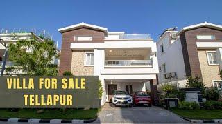 Ready to move Villas at Tellapur || Villas for sale in Tellapur Gachibowli || Property Hunt