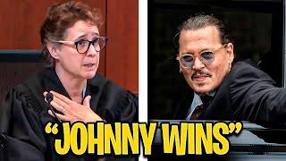 Johnny Depp WINS Defamation Case Against Amber Heard! | Judge Announces Victory