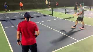 4.5+ Pickleball Men’s Doubles Keith Valentine / David Nel vs Justin Petrulak / Danny