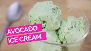 3 Ingredient Avocado Ice Cream (No Machine)