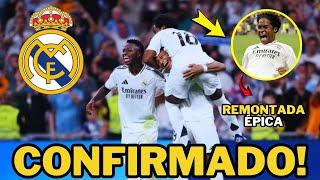 BOMBAZO! "¡REMONTADA ÉPICA EN EL BERNABÉU!  RODRYGO, VINI  IMBAPPE EN LA GOLEADA DEL REAL MADRID 