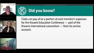 Kiwanis International CLE Training | Club Treasurers