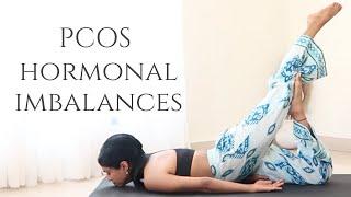 Yoga for PCOS, hormonal imbalances & irregular periods | Reproductive Organ Cleanse & Detox | Part 7