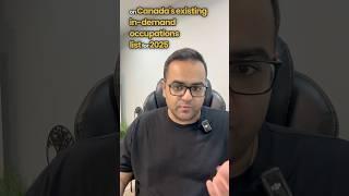 In-demand occupations for RCIP in 2025 #canada #immigration #canadapr