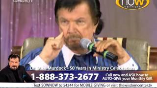 Dr. Mike Murdock teaching LIVE from The Wisdom Center on The NOW Network