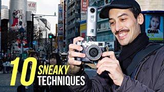 10 SNEAKY Street Photography Techniques