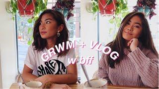 GRWM + VLOG | brunch date, target, baking cookies! | Rachel Joy