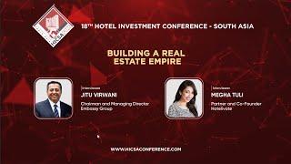 HICSA 2023: Building a Real Estate Empire | Jitu Virwani | Megha Tuli | Hotelivate