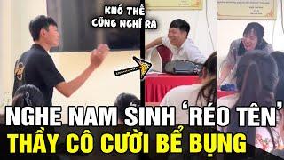 Lướt TÓP TÓP quá 180', nam sinh 'RÉO TÊN THẦY CÔ' theo cách có 102 khiến cả lớp CƯỜI BÒ | TÁM TV