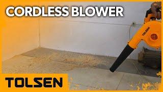 TOLSEN 20V Leaf Cordless Blower 2-in-1 Jobsite Cordless Blower & Vacuum