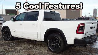 5 Cool 2021 RAM 1500 Rebel Features!