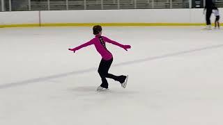 Dasha Koval Gold Skating Skills test