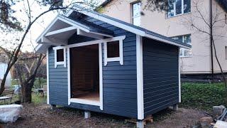 DIY Tiny House In Scandinavian Style.