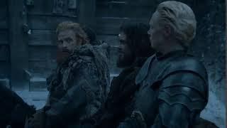 Game of Thrones/Best scene/Gwendoline Christie/Brienne of Tarth/Kristofer Hivju/Tormund Giantsbane