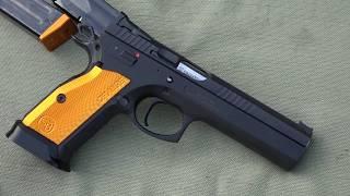 Shooting the CZ 75 Tactical Sports Orange