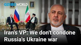 Iran's VP denies supporting Russia in Ukraine war | GZERO World with Ian Bremmer