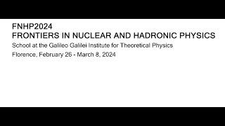 NICOLAS SCHUNCK: "Modelling and understanding nuclear fission" - Lecture III