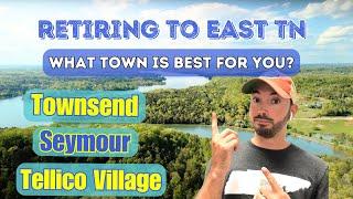 Retiring To East Tennessee | Best Towns For You? | Part 1. #retirement #tennessee #realestate