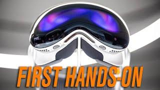Apple Vision Pro Headset Hands-On Impressions!