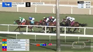 Gulfstream Park January 3, 2025 Race 5