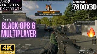 Call of Duty Black Ops 6 - Domination on REWIND - RX 7900 XTX RYZEN 7 7800X3D EXTREME SETTINGS 