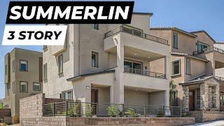 New Build Homes In Summerlin Nevada | Las Vegas NV Real Estate | 3 Story Homes