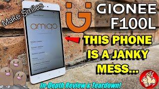 The GIONEE F100L is a Budget Smartphone from 2016 and it's hilariously bad at times...