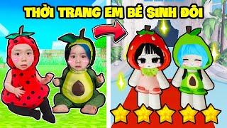 SAMMY VÀ MÈO SIMMY THỜI TRANG PHIÊN BẢN EM BÉ SINH ĐÔI SIÊU ĐÁNG YÊU TRONG ROBLOX