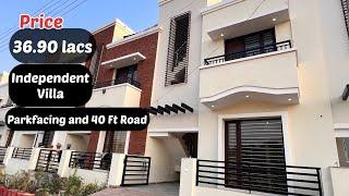 36.90 lakh में यह 3 Bhk Villa मिल रहा है | Parkfacing और 40 Ft wide Road के साथ | Ready to move.