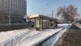 Walking from Sultoni Kabir to Javonon theater (Dushanbe, Tajikistan) #2