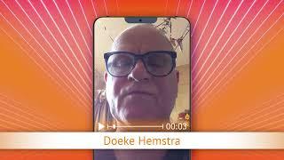 TV Oranje app videoboodschap - Doeke Hemstra