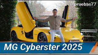 MG Cyberster 2025 - El descapotable de más de 500 CV más barato del mercado es eléctrico | km77.com