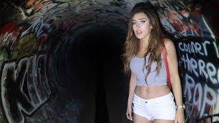 I TOOK MOLLY TO THE HAUNTED TUNNEL... **SHE CRIED** | FaZe Rug