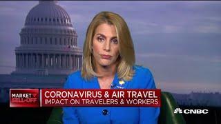 How the coronavirus affects air travel: Association of Flight Attendants president